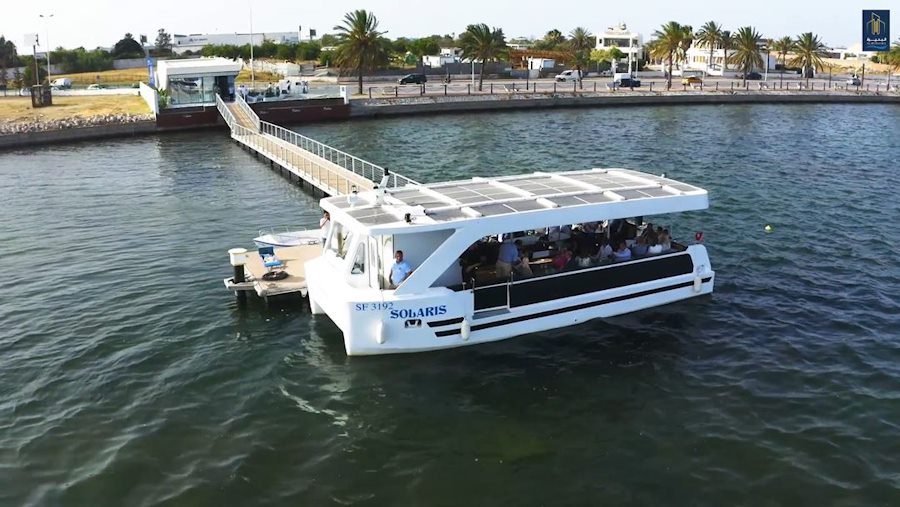 Un bateau 100% solaire sur les eaux tunisiennes 2