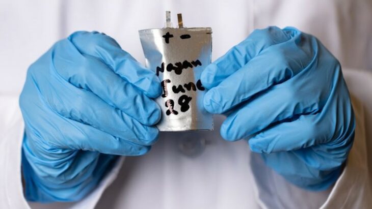 Houston présente la batterie lithium-ion entièrement étirable