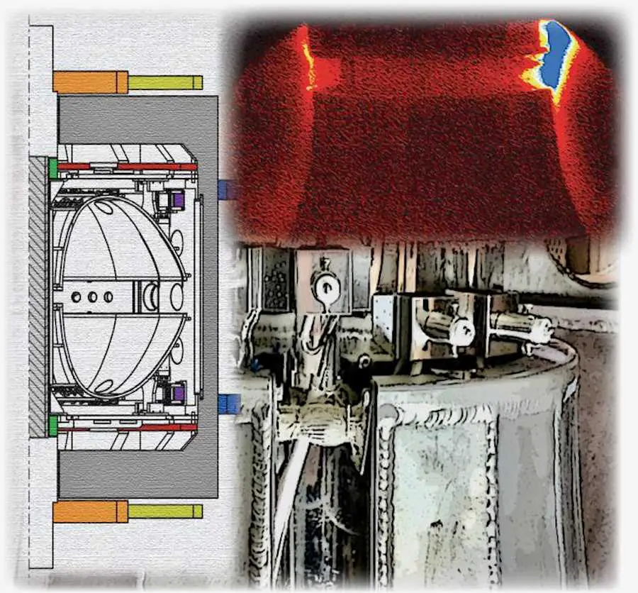 Contrôler la chaleur du plasma : un défi majeur de la fusion nucléaire 2 Les températures de rotation des molécules d'hydrogène désorbées de la surface orientée vers le plasma ont été mesurées dans trois tokamaks différents ; les augmentations de température dues aux processus collisionnels-radiatifs dans les plasmas ont également été évaluées.