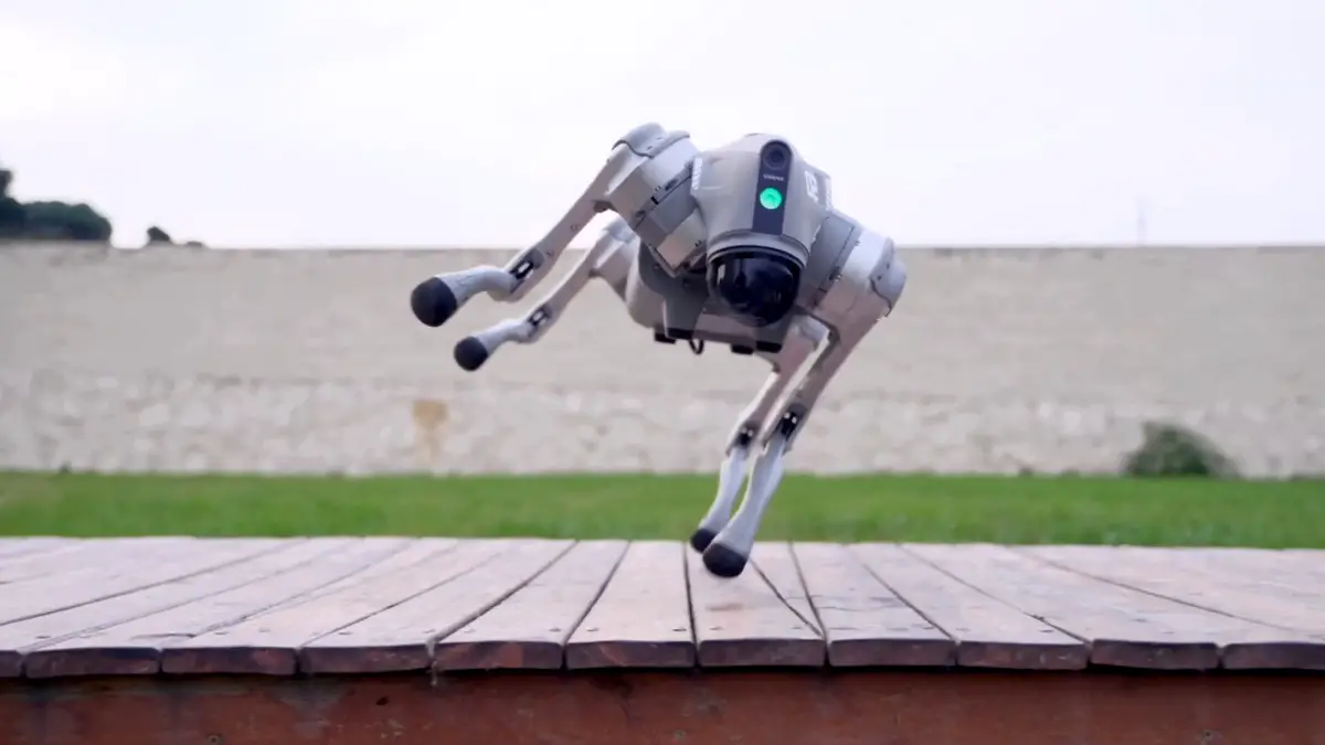Le robot aux saltos vertigineux : l'incroyable agilité d'Unitree GO2