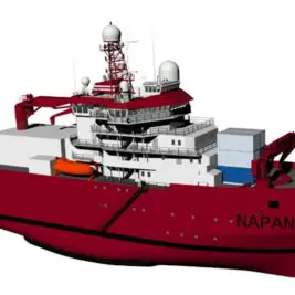 Le nouveau navire polaire de la marine brésilienne la propulsion de Wärtsilä