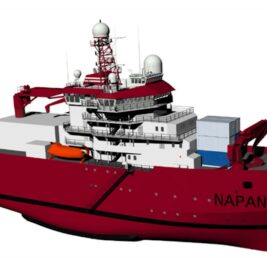 Le nouveau navire polaire de la marine brésilienne la propulsion de Wärtsilä