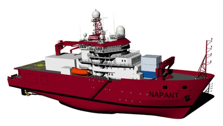 Le nouveau navire polaire de la marine brésilienne la propulsion de Wärtsilä