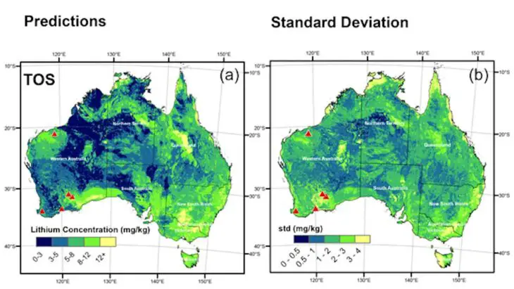 La carte qui révèle le potentiel méconnu de l'Australie en lithium