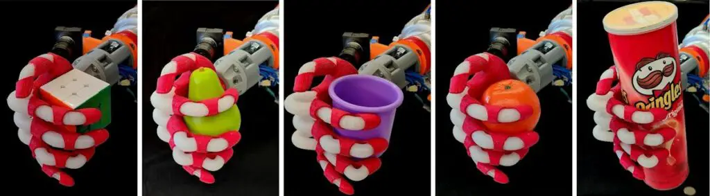 Main robotique inspirée de la nature : matériaux mous et fabrication par impression 3D 2