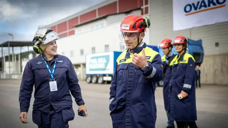 Ovako inaugure la 1ère usine au monde d'hydrogène décarboné pour chauffer l'acier