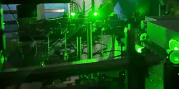 Un contrôle laser précis des qubits de barium