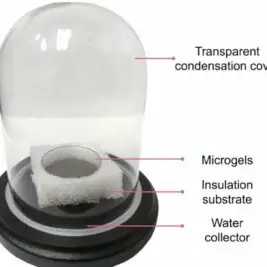 Un hydrogel innovant pour transformer l'air chaud en eau potable