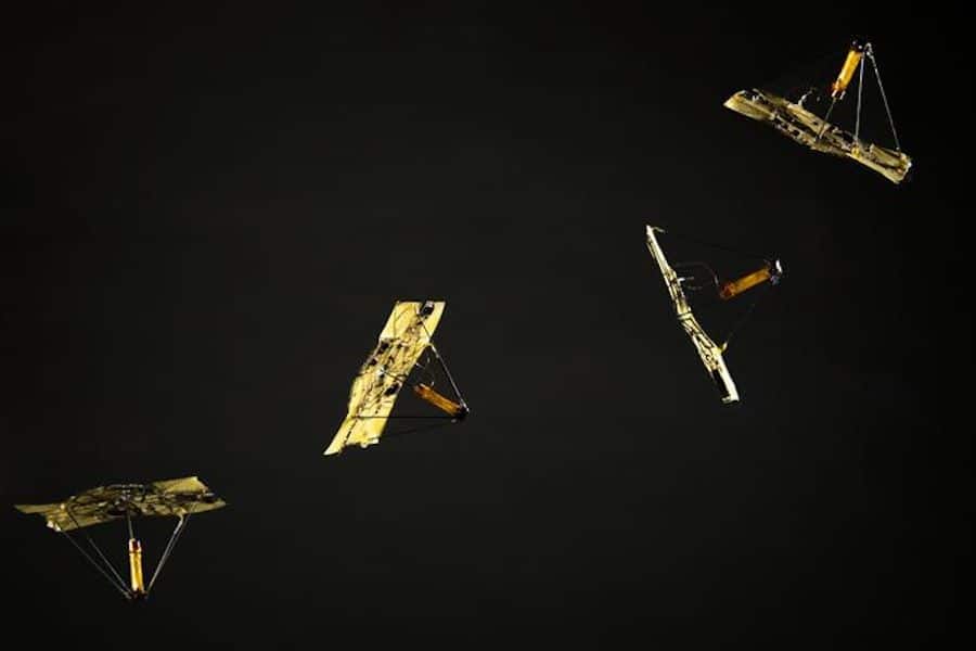 "Microfliers" : les robots volants qui changent de forme en plein ciel 4