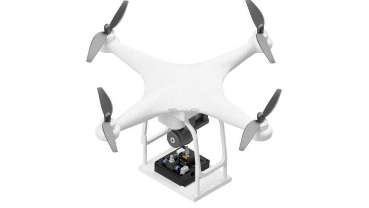 Un drone capable d'analyser les polluants en vol : une première
