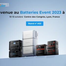 Rejoignez Bluetti au « Batteries Event 2023 » à Lyon