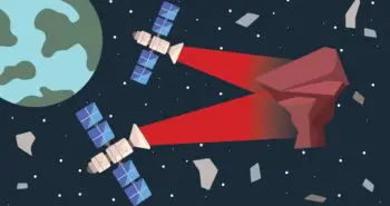 Des lasers spatiaux pour sauver nos satellites des débris en orbite ?