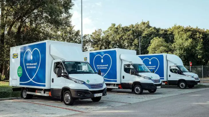 Des camions à hydrogène chez IKEA : une première mondiale