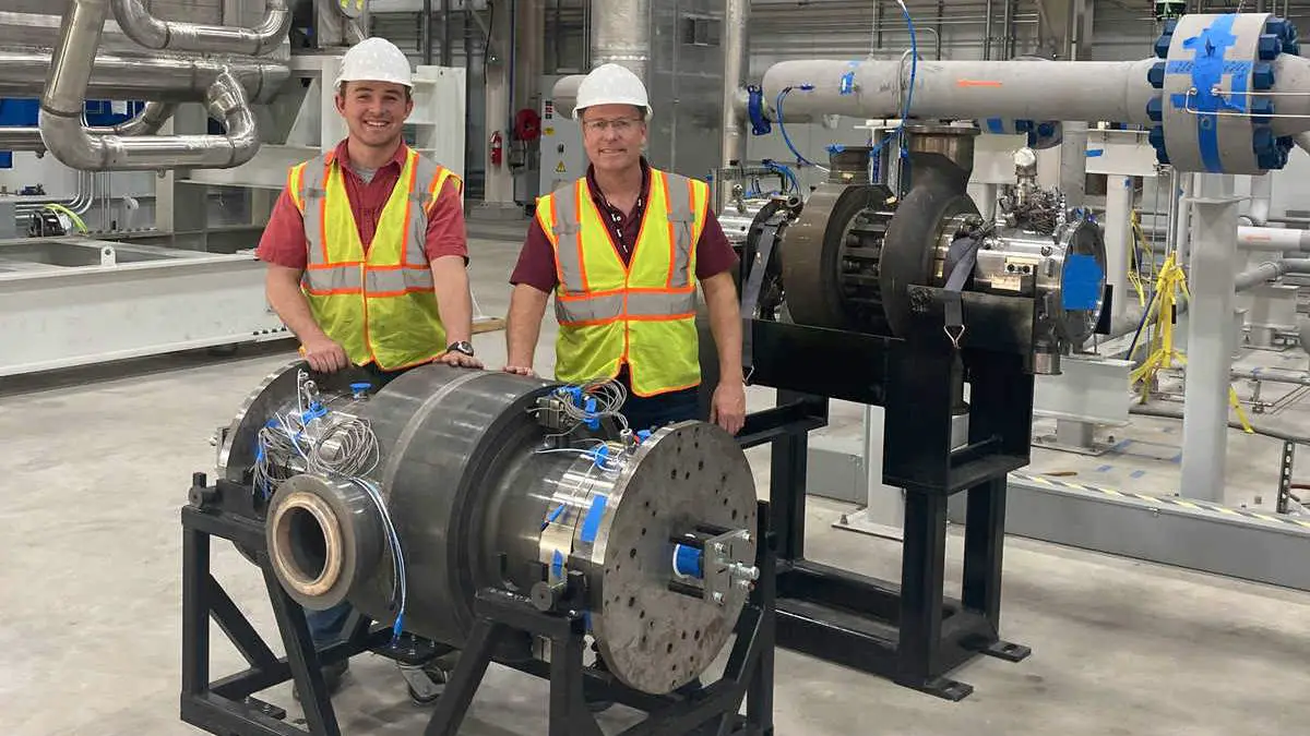 Une turbine de la taille d'un bureau pour alimenter jusqu'à 10 000 foyers
