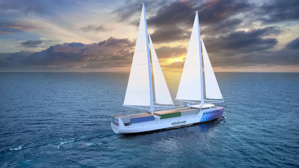 Windcoop, 60% de propulsion à la voile pour un transport durable 2