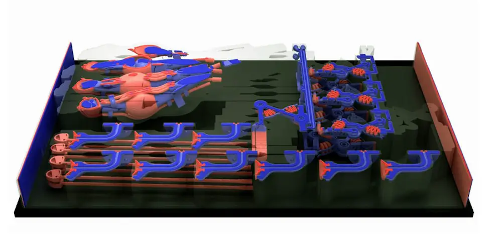 16 000 buses pour une impression 3D précise et rapide 4