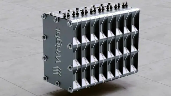 Wright lance un programme de développement de batteries ultra-légères