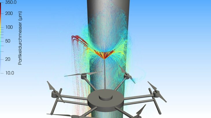 Une nouvelle arme contre le givre sur les éoliennes : les drones