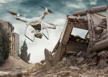 Des drones équipés de microphones pour localiser les victimes
