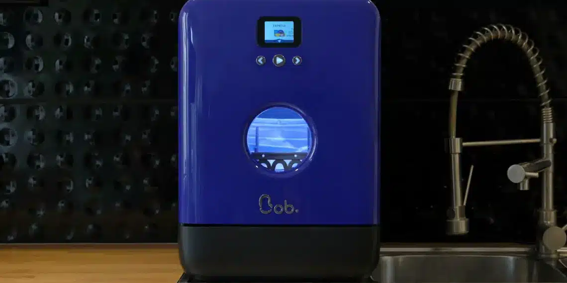 Bob, le lave-vaisselle qui consomme seulement 3 litres d'eau par cycle