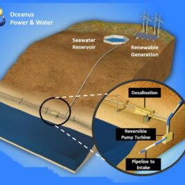 Un système unique pour produire de l'énergie verte et dessaler l'eau de mer