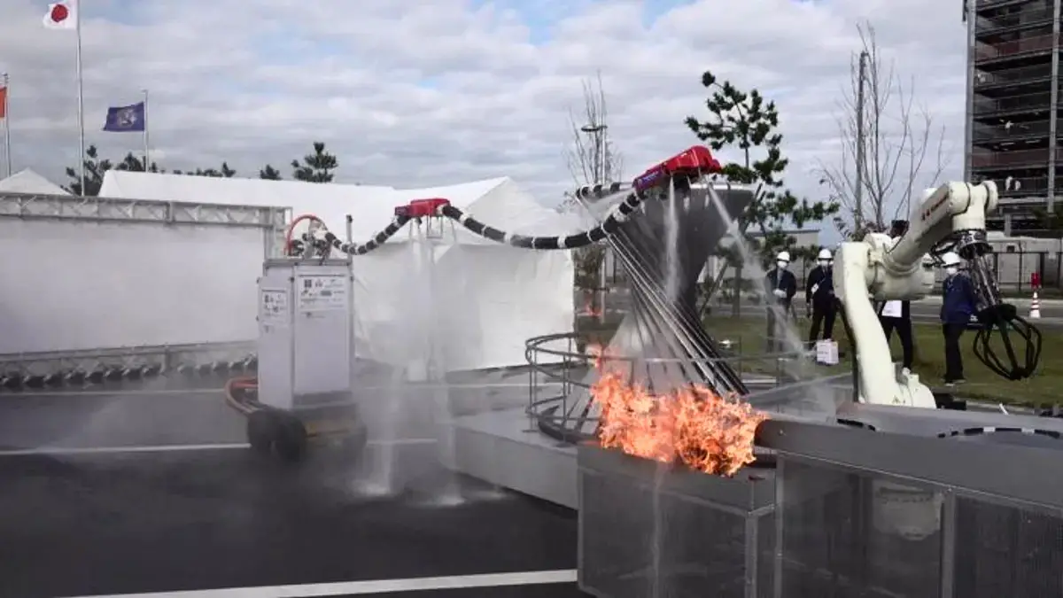 Le Dragon Pompier : un robot volant pour combattre les incendies
