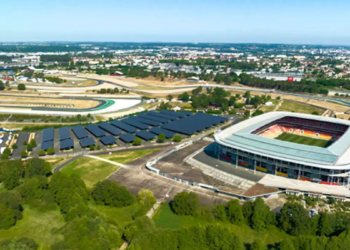Le stade Marie Marvingt se transforme en centrale solaire