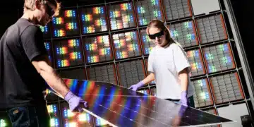 Oxford PV établit un nouveau record d'efficacité pour les panneaux solaires