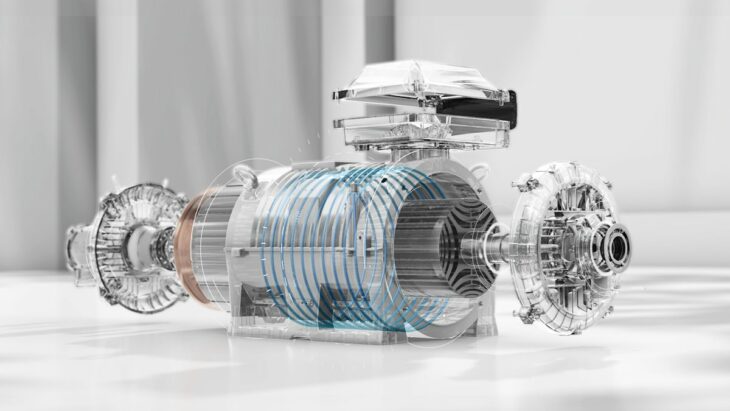 ABB dévoile son moteur IE5 SynRM refroidi par liquide, une première mondiale