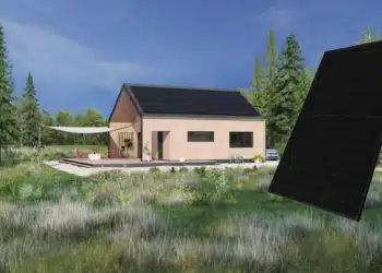 Le panneau photovoltaïque de Sharp, entièrement noir avec davantage de puissance
