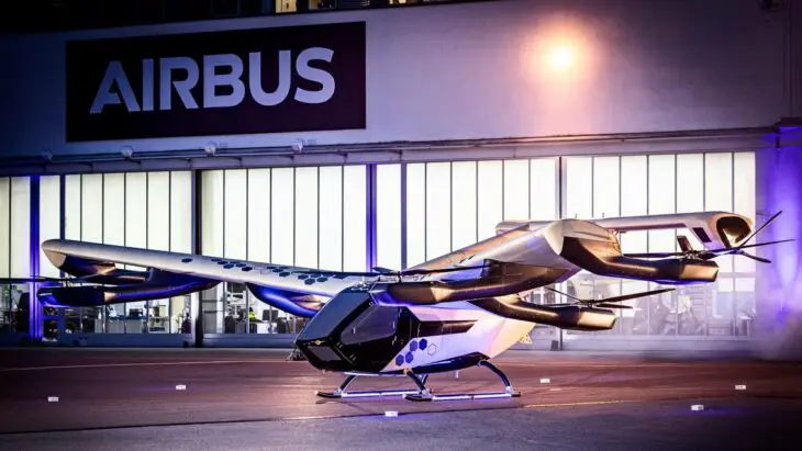 Airbus lève le voile sur son projet de taxi volant électrique