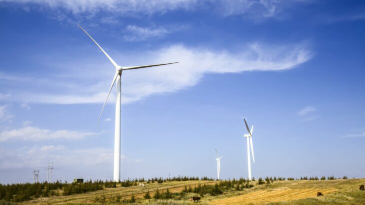 Chine : 2500 GW d'éolien visés pour 2060