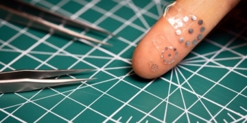 Des autocollants ultrasoniques à déplacement de forme pour détecter les complications post-chirurgicales