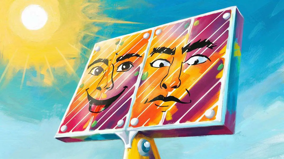 Les panneaux solaires à 2 faces peuvent produire plus d'énergie pour un coût inférieur de 70 %