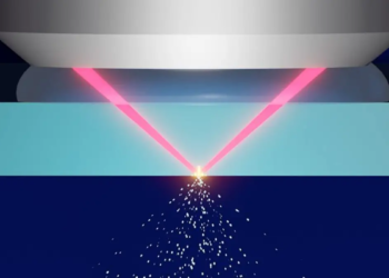 Un laser crée des trous de 67 nm dans du verre
