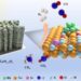 Illustration scientifique de nanotubes et molécules.