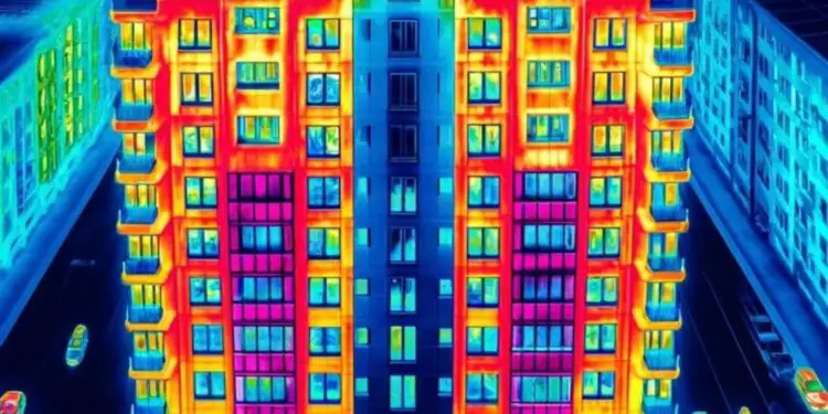 Précision de 81 % : l'IA détecte les pertes de chaleur dans les bâtiments