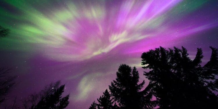 Un expert explique l'arc-en-ciel électrique des aurores