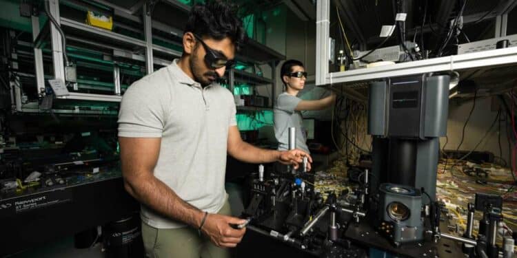 Vers un internet quantique : la lumière et le son en tandem