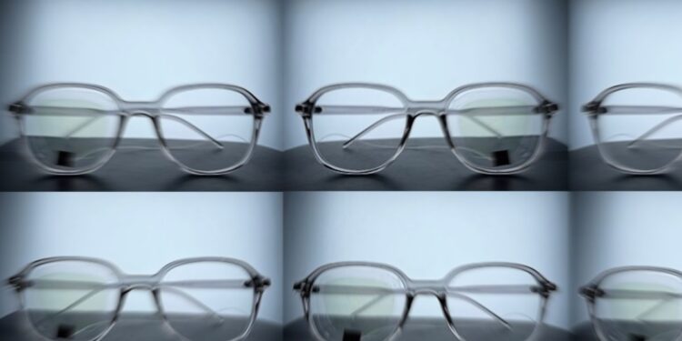 Un film souple détecte les mouvements à proximité - utilisé dans les lunettes de suivi des yeux