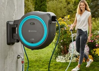 Dérouleur tuyau d'arrosage mural PowerRoll XL | GARDENA