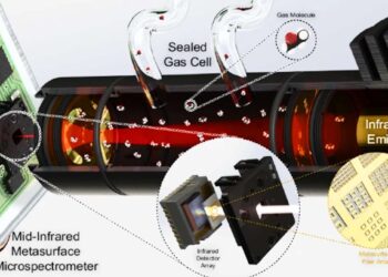 Un microspectromètre de 1 cm3 pour détecter les gaz toxiques