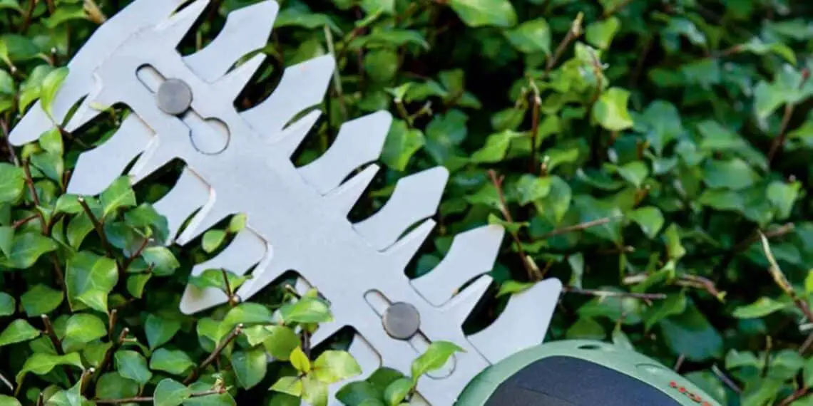 Coupez vos haies et taillez vos arbustes avec facilité et précision grâce à la cisaille Bosch EasyShear