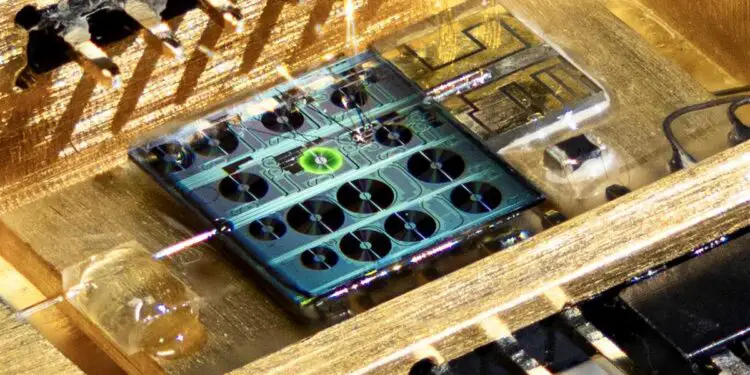 Laser à erbium sur puce : une puissance de sortie dépassant 10 mW