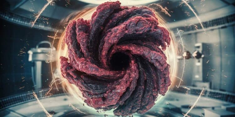 Quelle est l'adhérence de la matière nucléaire dense ?