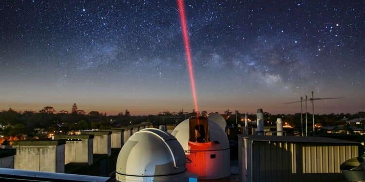 Des signaux laser captés depuis l'espace : une première mondiale