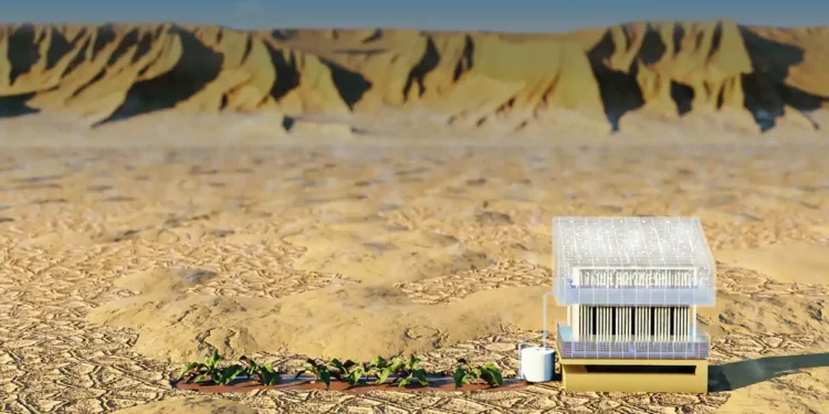 L'eau jaillit de l'air : une technologie solaire défie les zones arides
