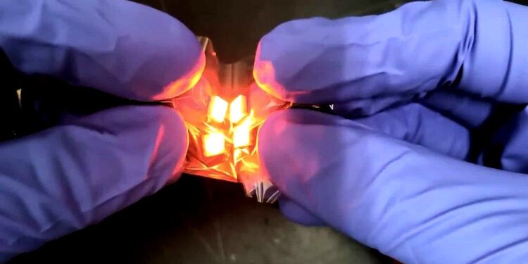 Une technique pour imprimer des circuits flexibles à température ambiante