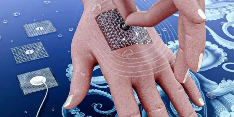 Un patch médical inspiré du poulpe pour surveiller la santé