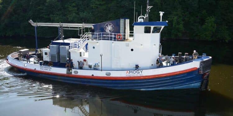 Le NH 3 Kraken : un remorqueur de 1957 propulsé à l'ammoniac sans carbone